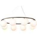 Miira 8 Oval Chandelier