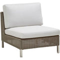 Thumbnail photo of Connect Dining Lounge Single Module - Havesofa - Taupe / Taupe - H77 X D77 X B72 Cm