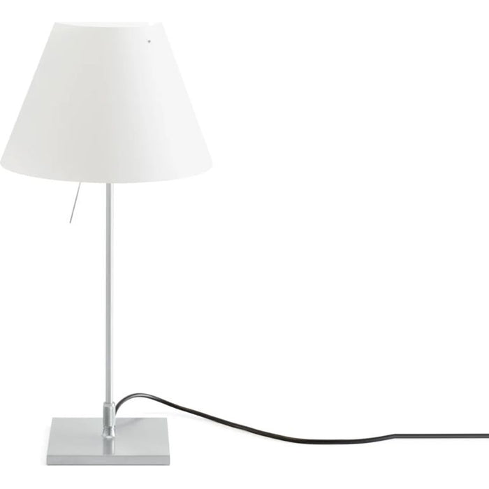 Photo of Costanzina Bordslampa - Aluminium/vit - Bordslampor - Paolo Rizzatto - Silver