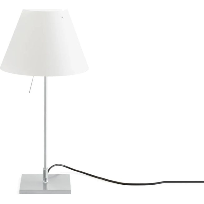 Photo of Costanzina Bordslampa - Aluminium/vit - Bordslampor - Paolo Rizzatto - Silver