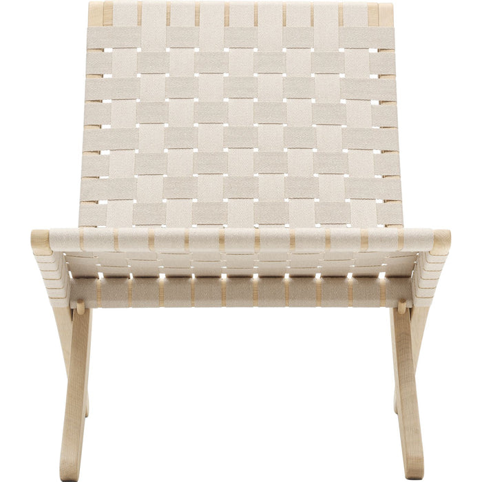 Photo of Mg501 Cuba Folding Armchair Oak Stand