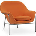 Thumbnail photo of Drape Chair Low - Lænestol - Remix / Grey Steel - H85 X W93 X D81 X Sh43 Cm