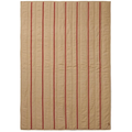 Thumbnail photo of Grand Quilted Blanket - Tæppe - Camel/red - W120 X H170 X D2 Cm