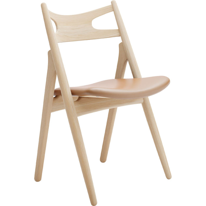 Photo of CH29p Sawbuck Chair - White Oiled Oak