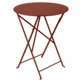 Thumbnail photo of Bistro Table Ø 60 cm - Red Ochre - Outdoor Side Table - Metal