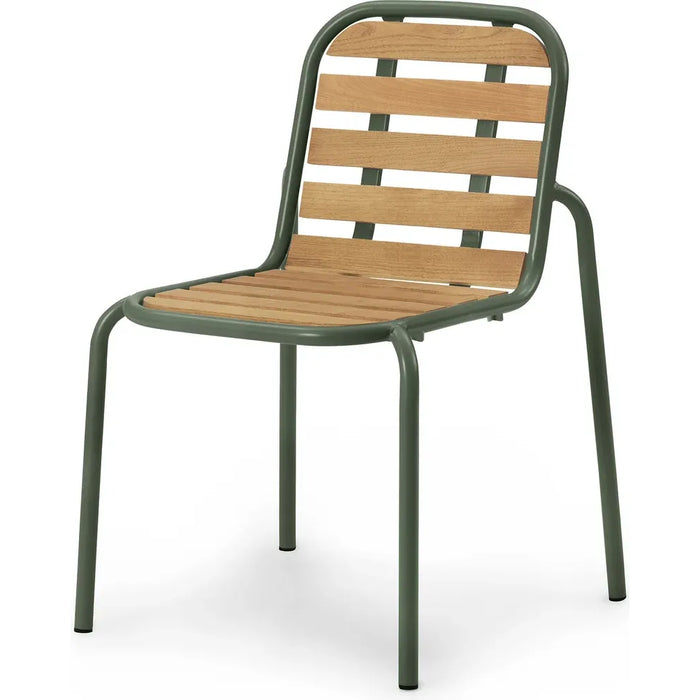Photo of Vig Chair Robinia - Havestol - Dark Green - W57 X D55 X H83 X Sh46 Cm