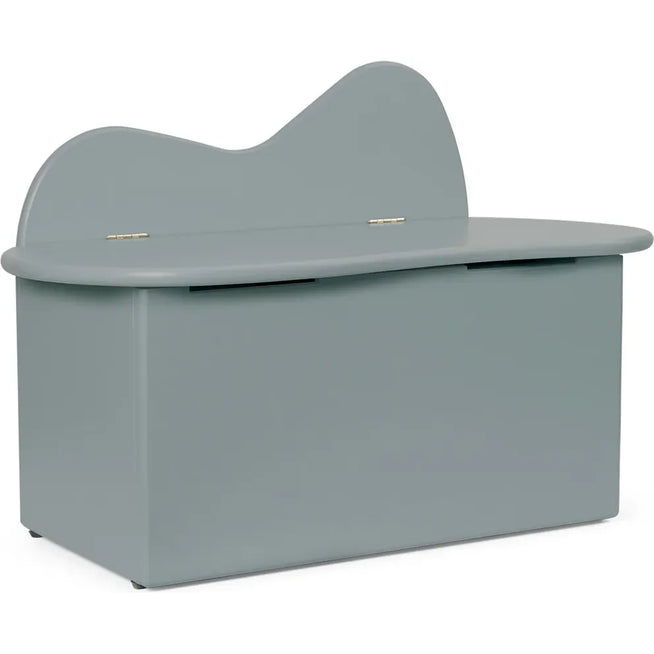 Photo of Slope Storage Bench - Børnebænk - Storm - W75 X H51 X D38 X Sh32 Cm