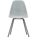 Eames Plastic Chair Dsx - 24 Light Grey - Basic Dark Base - Matstolar - Charles & Ray Eames - Grå - Metall/plast