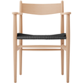 Thumbnail photo of Carl Hansen - Ch37, oiled beech, black braided paper string - Dining chairs - Hans J. Wegner - Wood