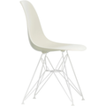Eames Plastic Chair Dsr - 11 Pebble - White Base - Matstolar - Charles & Ray Eames - Vit - Metall/plast