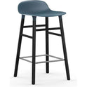 Form Bar Stool 65 Cm Black Oak