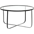 Thumbnail photo of Harper Black Glass Coffee Table