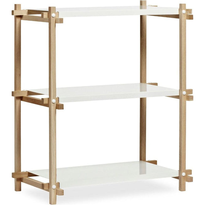 Photo of Woody Bookcase from Hay (low row incl. 3 shelves)