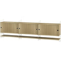 Thumbnail photo of String Wall Rack 75x30 - Beige - 2-pack - Shelving - Metal