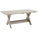 Crate Dining Table, 180x89 cm