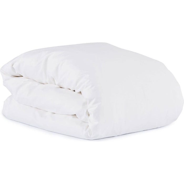 Photo of Satina Duvet cover eco, white, 140 x 220 - duvet cover - white