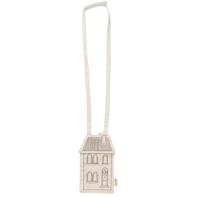 Photo of Abode Pouch - Taske - Abode Pouch - Undyed Off-white - W10 X D1 X H17 Cm