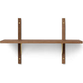 Thumbnail photo of Sector Shelf - Hylde - Røget Eg/messing - S/n - W: 54 X D: 22,1 X H: 34 Cm
