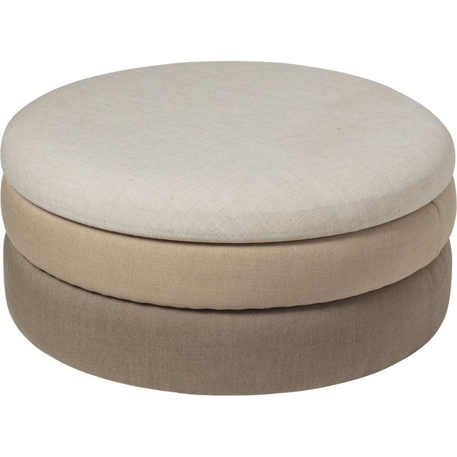 Photo of Dam Puff Beige Ø68cm