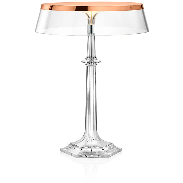 Photo of Bon Jour Versailles Table Lamp Copper/transparent