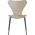 Thumbnail photo of 3107 Seven, Coloured Ash, Venetian Red, Underframe Warm Graphite - Dining chairs - Arne Jacobsen - Red - Metal/wood