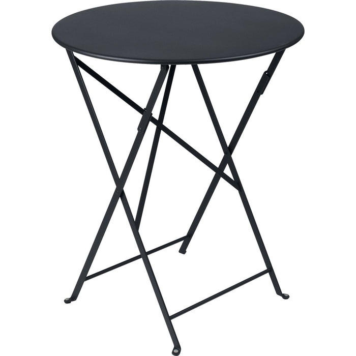 Bistro Table Ø 60 cm - Anthracite - Small Tables & Side Tables Outdoor - Grey - Metal