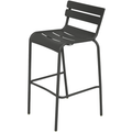 Luxembourg Bar Chair Liquorice 42 - Barstolar & Barpallar - Frédéric Sofia - Svart - Metal