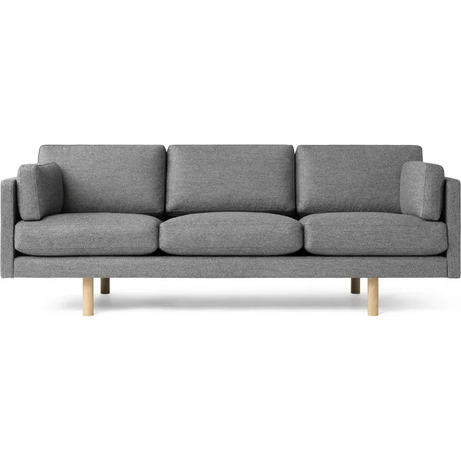 Photo of Ej220 2033 Sofa 3 Seater Leather Vegeta 90 Oak