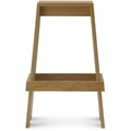 Let Barstool 75 cm Oak - Bar stools & bar stools - Aspect Office - Wood - Wood