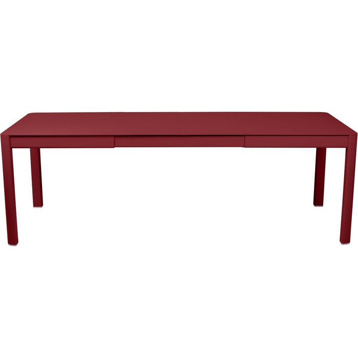 Photo of Ribambelle Extension Table 149/234x100 cm Chili 43 - Outdoor dining table - Red - Metal