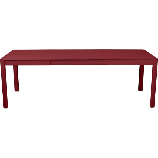Photo of Ribambelle Extension Table 149/234x100 cm Chili 43 - Outdoor dining table - Red - Metal