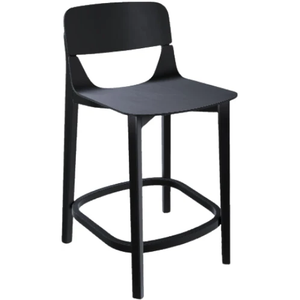 Photo of Leaf Stool with Backrest Low