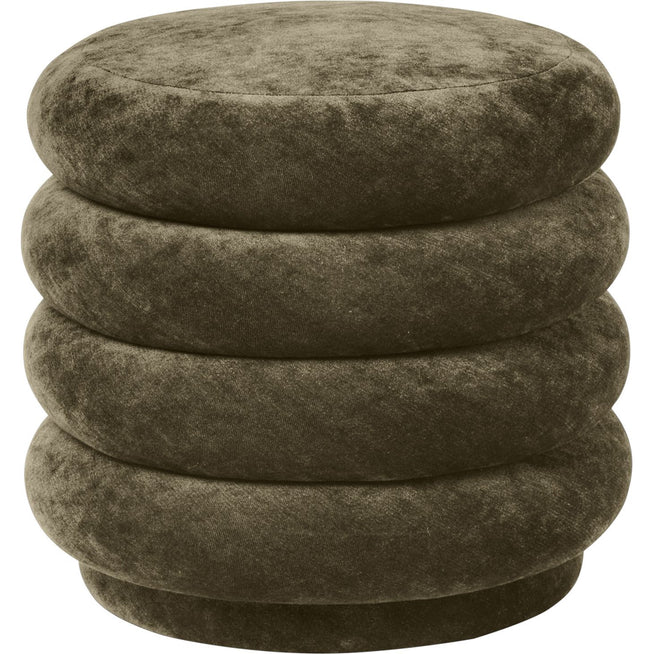 Photo of Pouf Round - Puf - Forest - Ø: 47.5 X H: 45 Cm