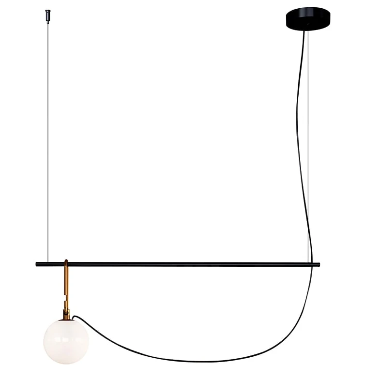 Nh S2 14 Pendant Black-brass