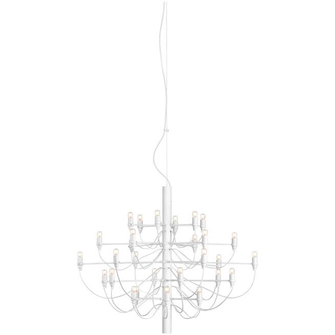 Photo of 2097 Sarfatti Chandelier Led Matte White