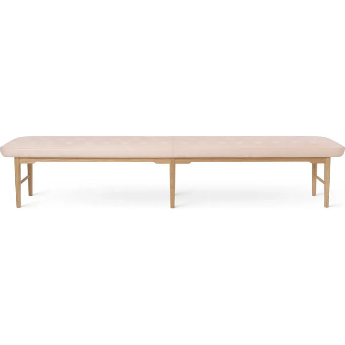 Photo of Vla75 Foyer Bench Oiled Oak-Sif 90 Leather