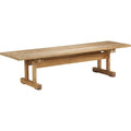 Thumbnail photo of M15 Ermelunden Bench Ash Nature Oiled