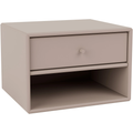Thumbnail photo of Dash Nightstand, Suspension Rail - Mushroom - Sängbord - Peter J. Lassen - Beige - Mdf
