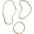 Thumbnail photo of Pond Trivets  - Bordskåner - Brass - Set Of 3