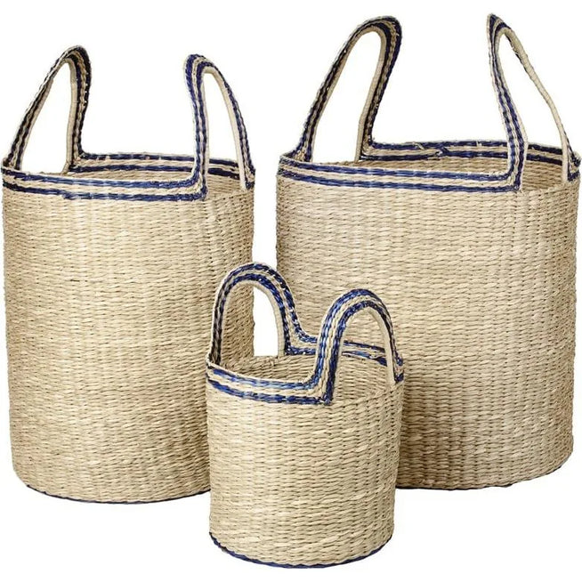 Photo of Lykke Baskets Blue Set of 3