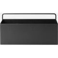 Thumbnail photo of Wall Box - Rectangle - Plantestand - Sort - W30,6 X H15,6 X D14,6 Cm