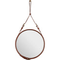 Adnet Wall Mirror, Circular Small