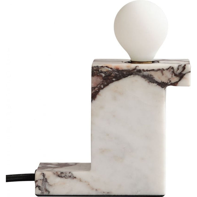Photo of Brick Table Lamp Low Calacatta
