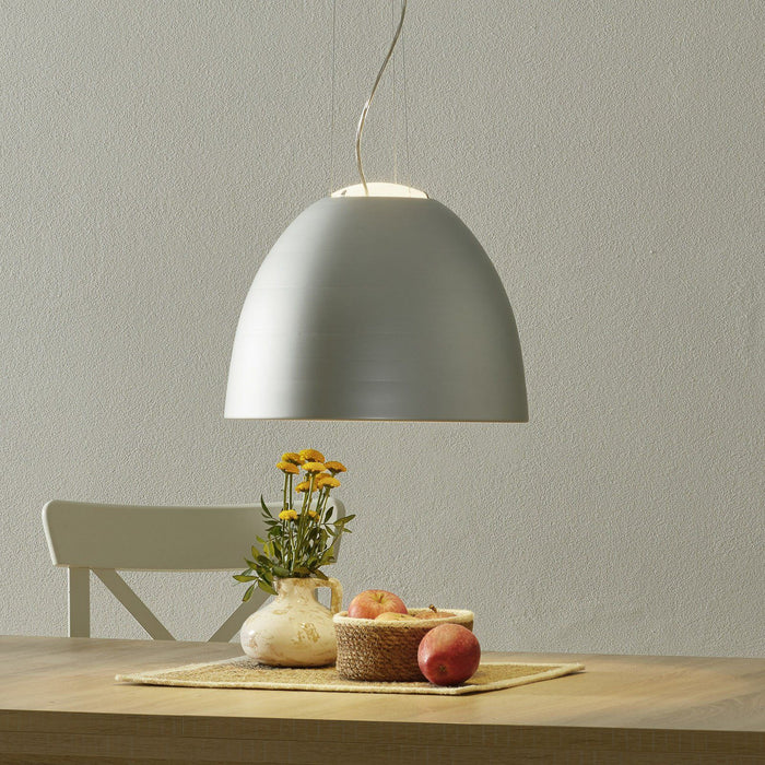Photo of Nur Mini Pendellampa Aluminiumgrå - Pendellampor - Ernesto Gismondi - Grå