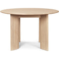 Thumbnail photo of Bevel Table - Round - Spisebord - Bevel Table - Round Ø117 - White Oiled