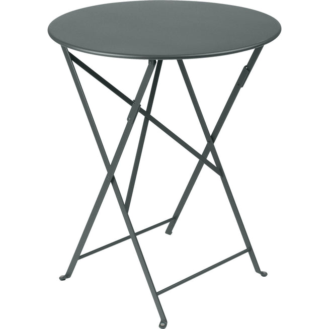 Photo of Bistro Table Ø 60 cm - Storm Grey - Small Tables & Side Tables Outdoor - Grey - Metal