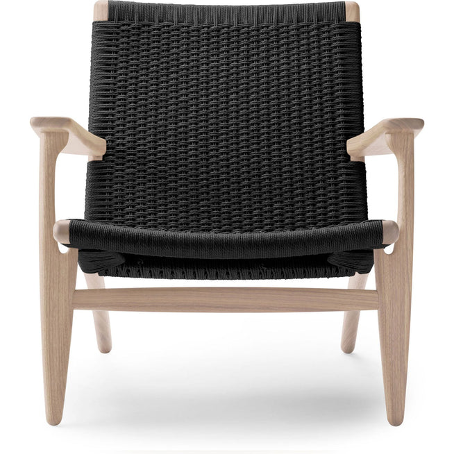 Photo of CH25 Lounge Chair - Soaped Oak
