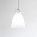 Thumbnail photo of Caravaggio 2 Pendant White Opal Glass-grey Textile Cord