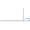 Thumbnail photo of Tubular, White Diffusor  Blue Cable - Pendellampor - Sebastian Hepting - Vit