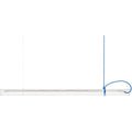 Thumbnail photo of Tubular - White Diffusor Blue Cable - Pendant Lamps